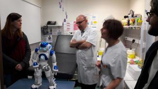 Nao Robot Enfants hospitalisées